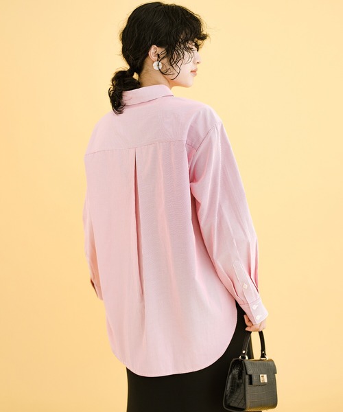 「haco!」 長袖シャツ X-LARGE ピンク系その他 レディース_画像6