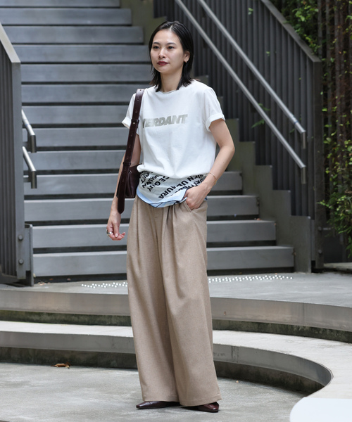 「JOURNAL STANDARD」 半袖Tシャツ FREE ブラック系その他 レディース_画像8