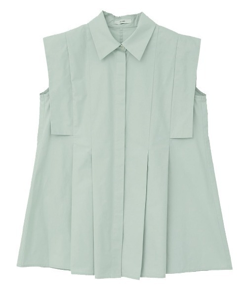 ブラウス シャツ CLANE/クラネ/SQUARE SLEEVE SHIRTS レディースの画像