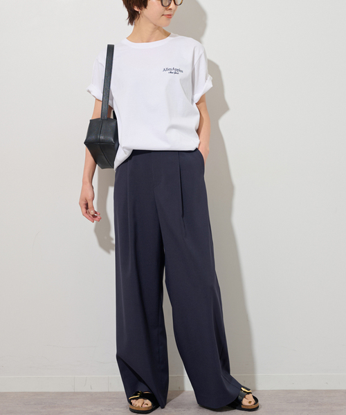 「JOURNAL STANDARD relume」 半袖Tシャツ FREE ホワイト レディース_画像2
