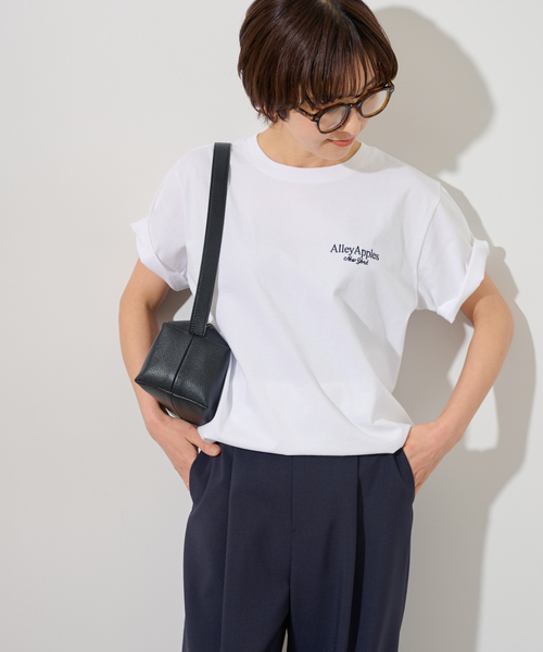 「JOURNAL STANDARD relume」 半袖Tシャツ FREE ホワイト レディース_画像7
