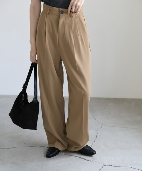 「select MOCA」 パンツ SMALL ベージュ レディース_画像3
