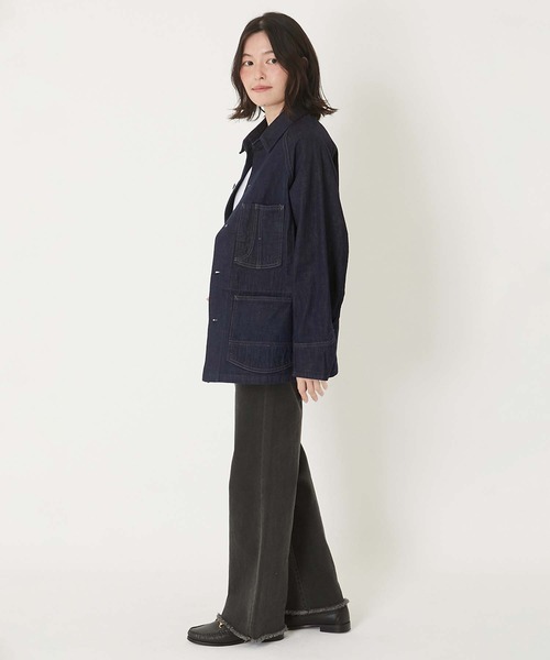「BLUE BLUE」 デニムジャケット MEDIUM インディゴブルー メンズ_画像5