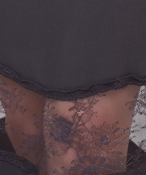 「ROYAL PARTY」 長袖ワンピース FREE ブラック レディース_画像4
