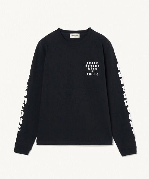 「FORSOMEONE」 長袖Tシャツ 48 ホワイト メンズ_画像5