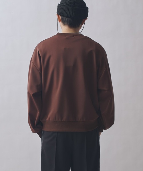 「Lui's」 長袖Tシャツ 1 バーガンディー メンズ_画像9