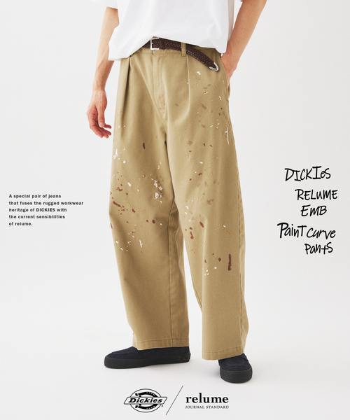 Dickies（ディッキーズ） ワイドパンツ チノパン 別注 スプラッシュ