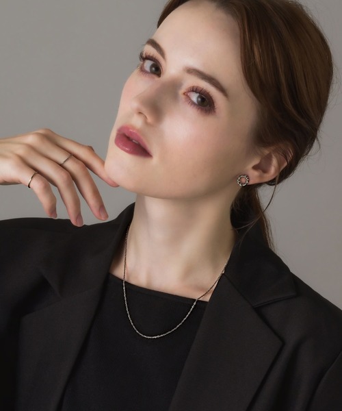 「muku」 ネックレス 45 シルバー レディース_画像7