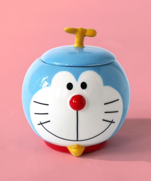 BAYBLO 灰皿 ライター (KE)「ドラえもん」陶器製 キャラクター 小物