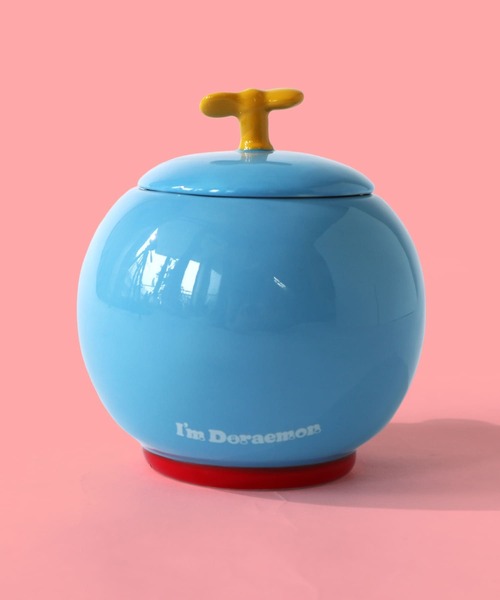 BAYBLO 灰皿 ライター (KE)「ドラえもん」陶器製 キャラクター 小物