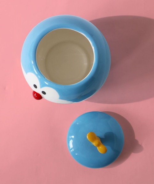 BAYBLO 灰皿 ライター (KE)「ドラえもん」陶器製 キャラクター 小物