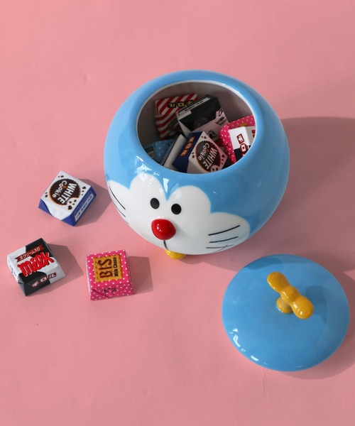 BAYBLO 灰皿 ライター (KE)「ドラえもん」陶器製 キャラクター 小物