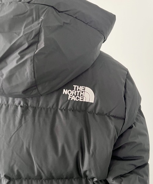 THE NORTH FACE ロングダウンジャケット S グレー ロゴテープ THE NORTH FACE（ザ ノースフェイス） ノースフェイス ダウンコート