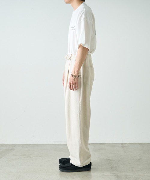 「CIAOPANIC TYPY」 「re」チノパンツ LARGE チャコールグレー メンズ_画像3