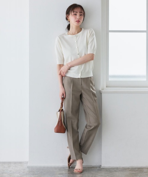 「Pierrot」 スラックス S ベージュ系その他 レディース_画像3