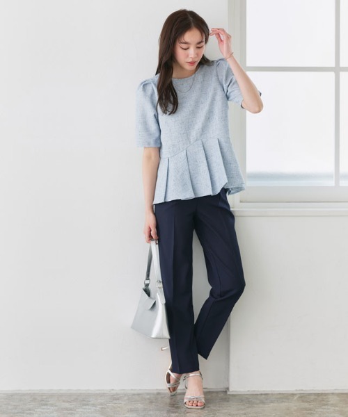 「Pierrot」 スラックス S ベージュ系その他 レディース_画像6