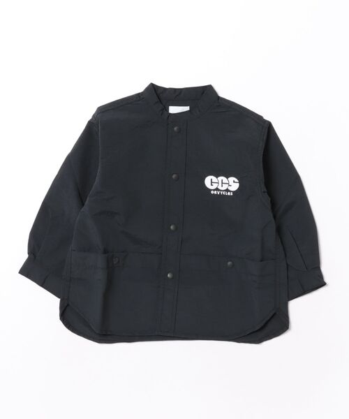 ブラウス シャツ Light shell Taffeta Bandcollar Shirt キッズ 子供服 男の子 女の子