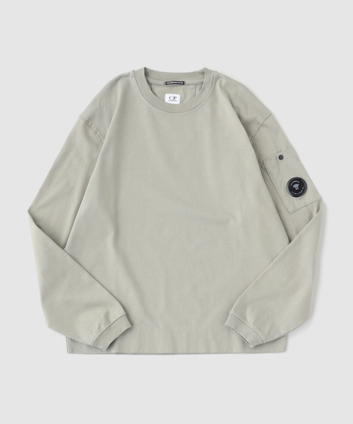 C.P. COMPANY（シーピーカンパニー） tシャツ 30/2 M. JRSY TWD LNG
