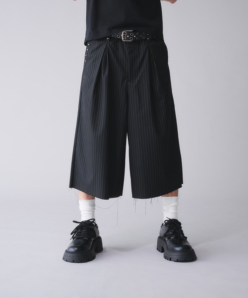 「ANDER HUNK」 スラックス SMALL ブラック メンズ_画像6