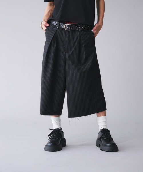 「ANDER HUNK」 スラックス SMALL ブラック メンズ_画像8