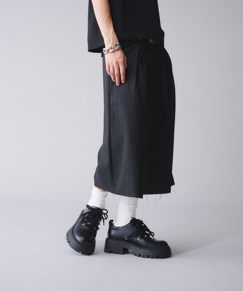 「ANDER HUNK」 スラックス SMALL ブラック メンズ_画像9