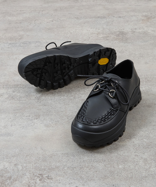 ブーツ PADRONE パドローネ / INTERLACE SHOES with 884C Vibram 884Cビブラムソールレザーモカシンシューズ / PU8840-2012 メンズ | PADRONE