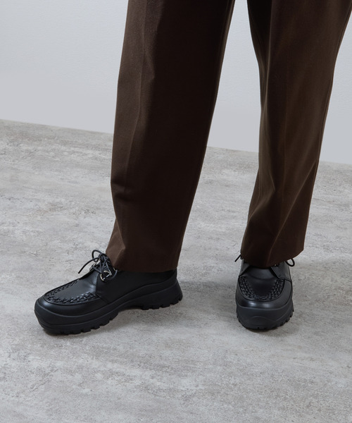 ブーツ PADRONE パドローネ / INTERLACE SHOES with 884C Vibram 884Cビブラムソールレザーモカシンシューズ / PU8840-2012 メンズ | PADRONE | 04