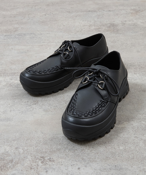 ブーツ PADRONE パドローネ / INTERLACE SHOES with 884C Vibram 884Cビブラムソールレザーモカシンシューズ / PU8840-2012 メンズ | PADRONE | 07
