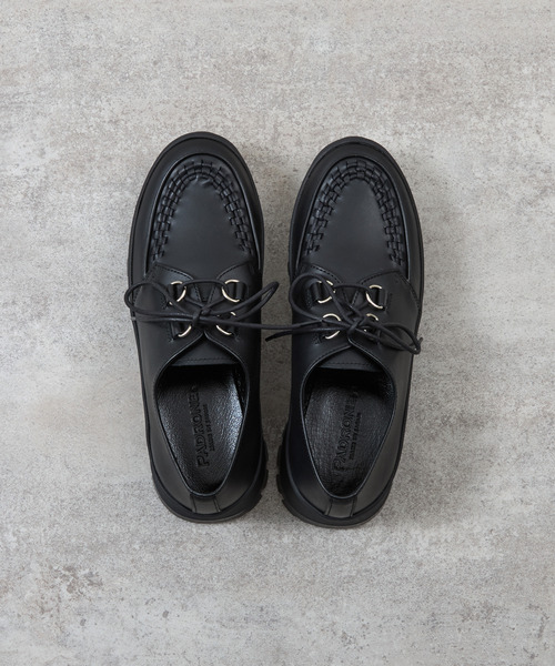 ブーツ PADRONE パドローネ / INTERLACE SHOES with 884C Vibram 884Cビブラムソールレザーモカシンシューズ / PU8840-2012 メンズ | PADRONE | 16