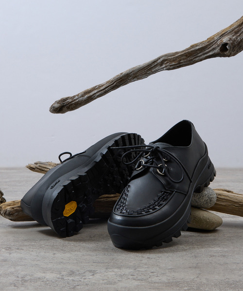 ブーツ PADRONE パドローネ / INTERLACE SHOES with 884C Vibram 884Cビブラムソールレザーモカシンシューズ / PU8840-2012 メンズ | PADRONE | 17
