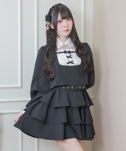 ROJITA（ロジータ） ワンピース ツーピー風ティアードワンピース