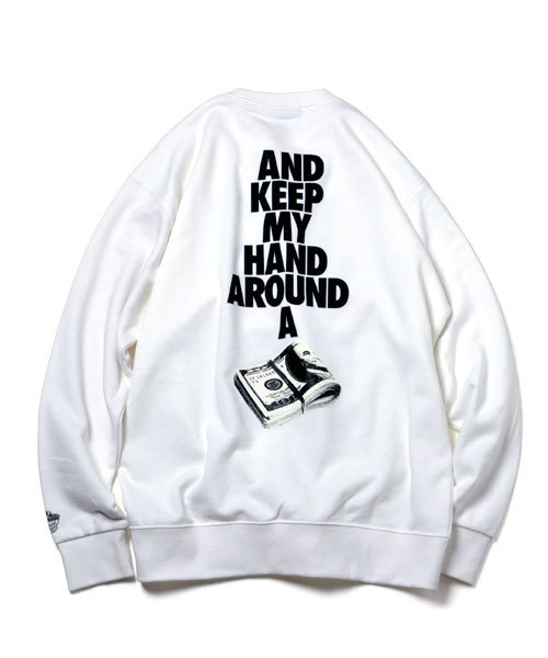 低価得価 スウェット WANNA CHILL ZOZOTOWN PayPayモール店 - 通販 - PayPayモール Crew Neck Sweat ”JUST 日本製お得