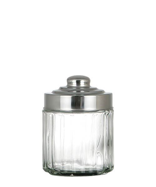 ダルトンガラスキャニスター アンティーク 500ml薬瓶2本セット DULTON（ダルトン） キッチン GLASS CANISTER SCREW LID (S) /グラス