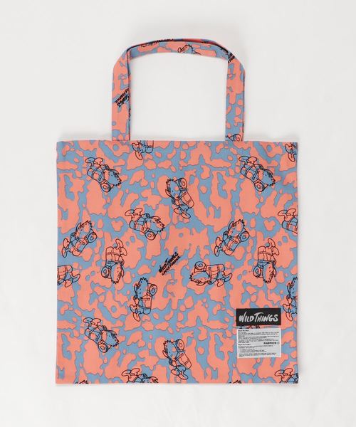 FABRICK トートバッグ FABRICK「WILD THIGS×GASIUS」SIMPLE TOTE BAG 