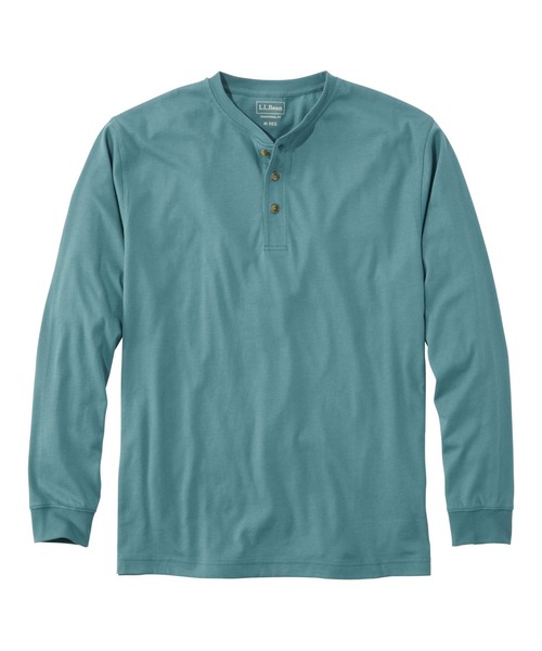 L.L.Bean（エルエルビーン） ヘンリーネック tシャツ ケアフリー・アン