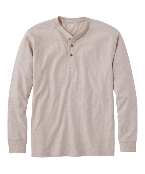 L.L.Bean（エルエルビーン） ヘンリーネック tシャツ ケアフリー・アン