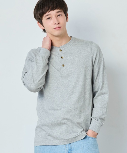 エル 美品‼︎ Young＆Olsen IENA別注長袖リブTシャツ セール】[ S M L XL ] 選べるタイプの細リブ長袖Tシャツ（Tシャツ