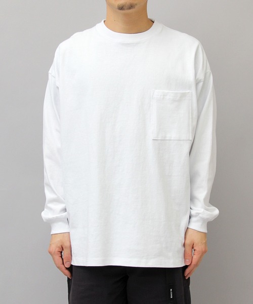 Goodwear（グッドウェア） tシャツ USAコットン 袖リブ ポケット付き