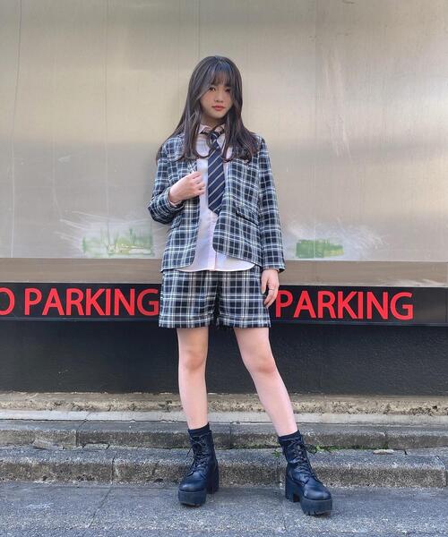 PINK-latte（ピンクラテ） パンツ 「卒服」リボン付ショートパンツ