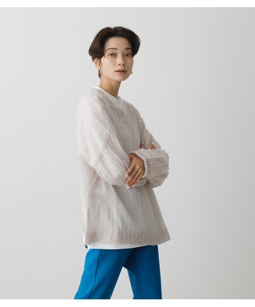 ニット 2WAY HAIRY KNIT SET/2WAYヘアリーニットセット|ZOZOTOWN |14