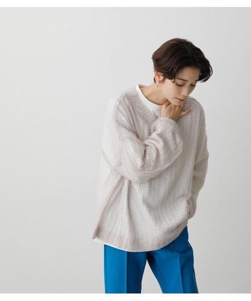 ニット 2WAY HAIRY KNIT SET/2WAYヘアリーニットセット|ZOZOTOWN |15