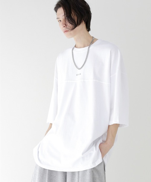 minsobi tシャツ グラデーションサークルT ビッグシルエット半袖