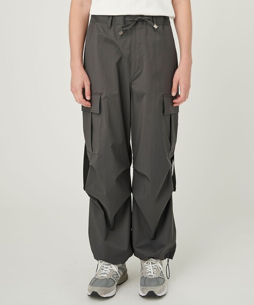 united tokyo カーゴパンツ HIGH-SPEC WOOL カーゴパンツ(1 BLACK): : メンズ｜UNITED TOKYO