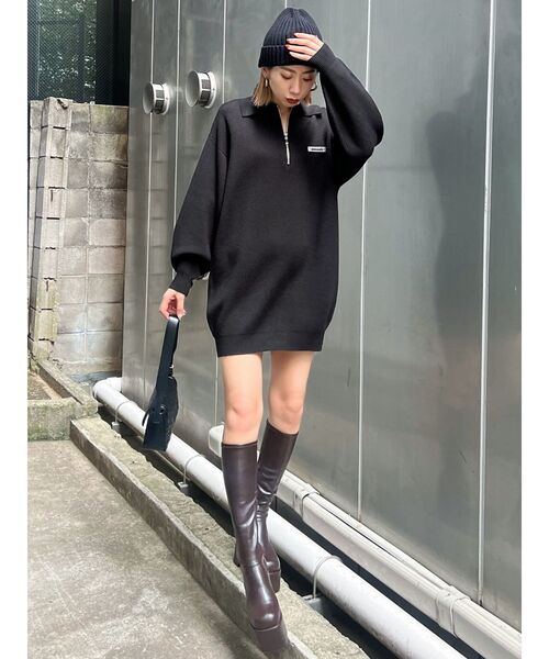 EMODA ブーツ バルキープランプフィットブーツ レディース : ZOZOTOWN 
