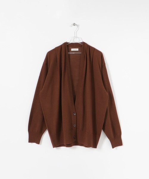 カーディガン WOOL KNIT CARDIGAN レディース
