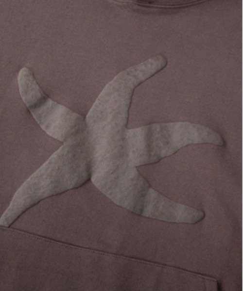 【THE COLDEST MOMENT】TCM starfish hooded zip-up パーカー THE COLDEST MOMENT】TCM starfish hooded zip-up パーカー (THE