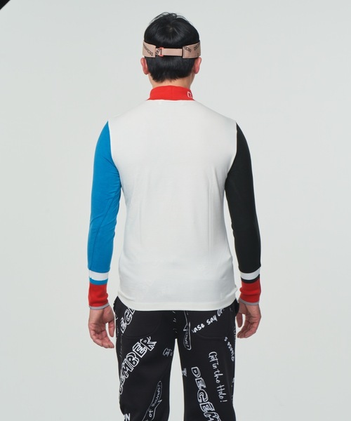 DECEMBERMAY（ディセンバーメイ） tシャツ Asymmetry colors warm