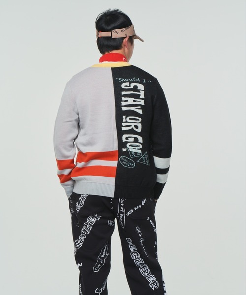 DECEMBERMAY（ディセンバーメイ） tシャツ Asymmetry colors warm