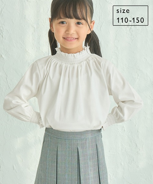 ROPE' PICNIC（ロペ ピクニック） ブラウス シャツ 「KIDS」スタンド