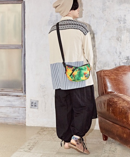 チャイハネ パンツ 「チャイハネ」ピンディ変形MEN'Sパンツ